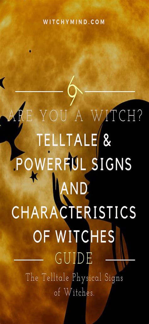 Signs of being a witch